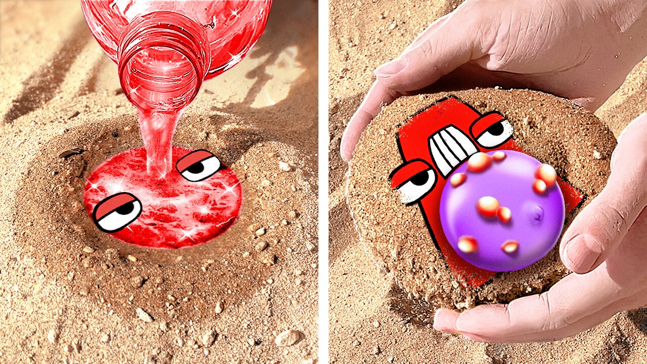 Look What I Found In The Sand! 😱 *Beach Gadgets and Hacks For Endless Summer*