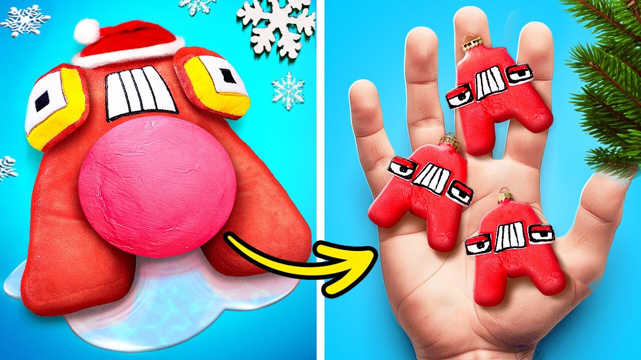 SANTA, HELP! 🎅 Alphabet Lore Needs Christmas Presents *DIY Gifts For Free*