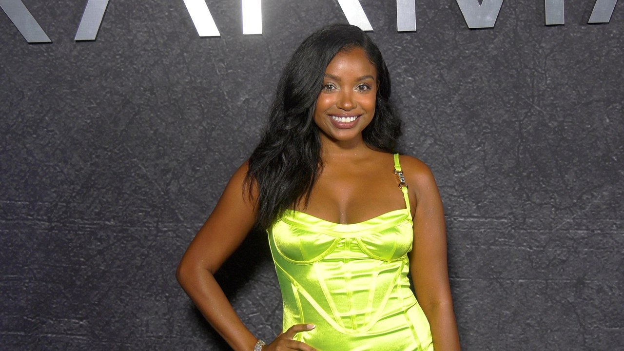 Moriah Brown "Karma Automotive" celebration event black carpet arrivals