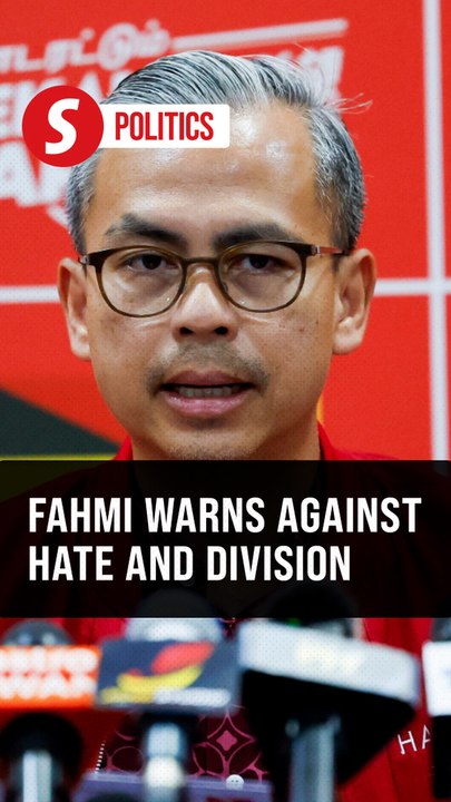 Negri polls should be a contest of ideas, not a stage for racial politics, says Fahmi