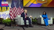 Donald Trump Questions Kamala Harris' Race at NABJ Convention | THR News Video [Full Movie]