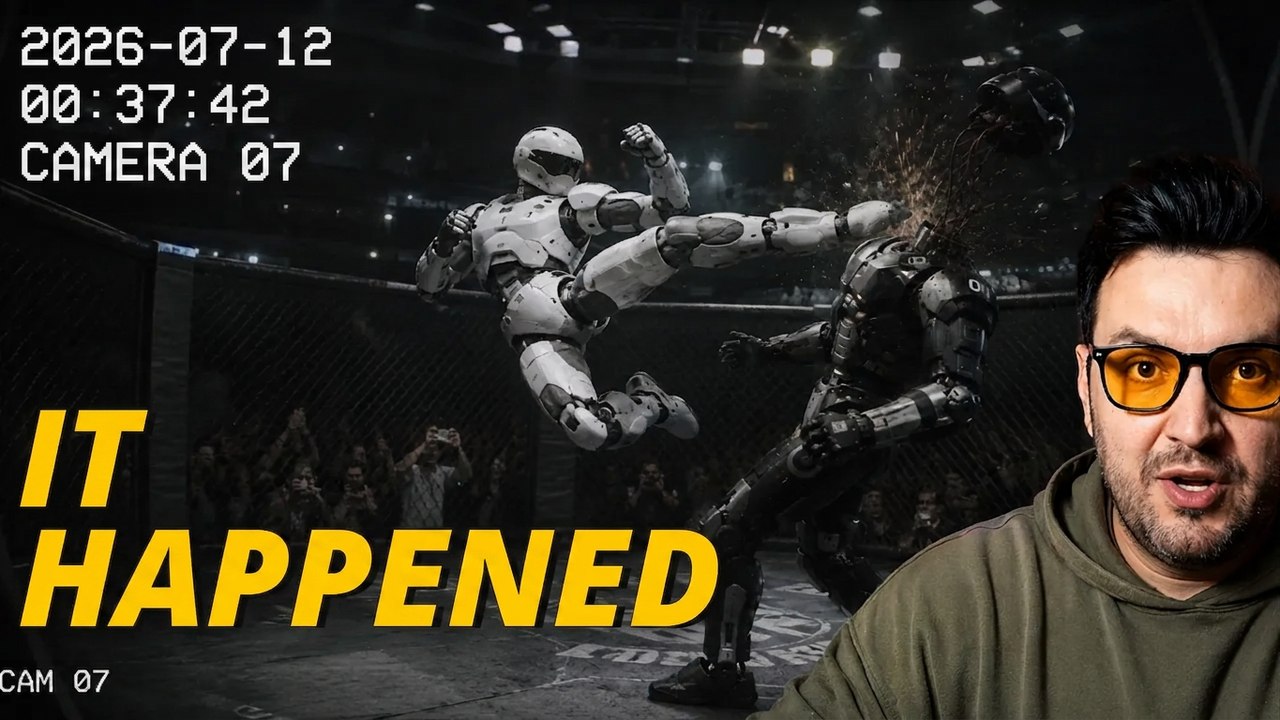 WATCH NOW! Humanoid Robots Battle in China’s Fi...