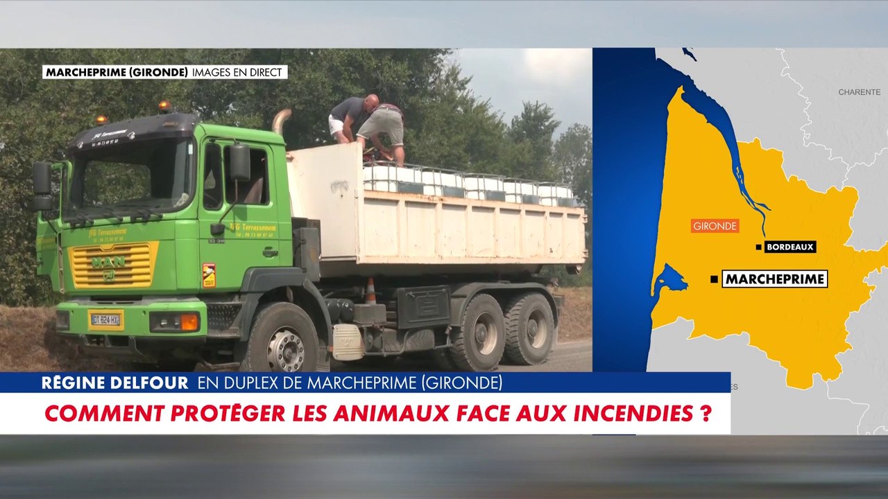 Incendie en Gironde : «La situation est ingérable, il y a beaucoup trop de départs de feu»