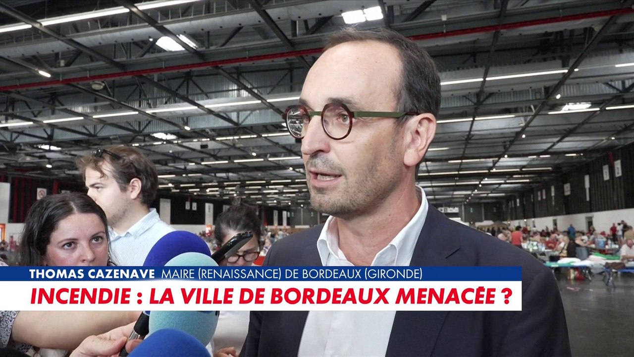 Incendie : «Des relogements et hébergements vont être proposés», annonce le maire de Bordeaux
