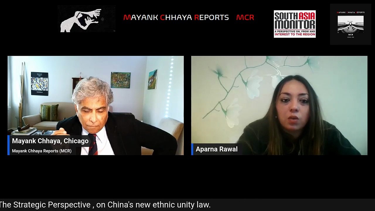 Aparna Rawal,  Sofia, Bulgaria-based independent researcher and Co-Founder, The Strategic Perspective speaks with Mayank Chhaya on China new ethnic unity law and its implications for ethnic minorities | SAM Conversation