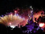 Feu d'artifice Disney