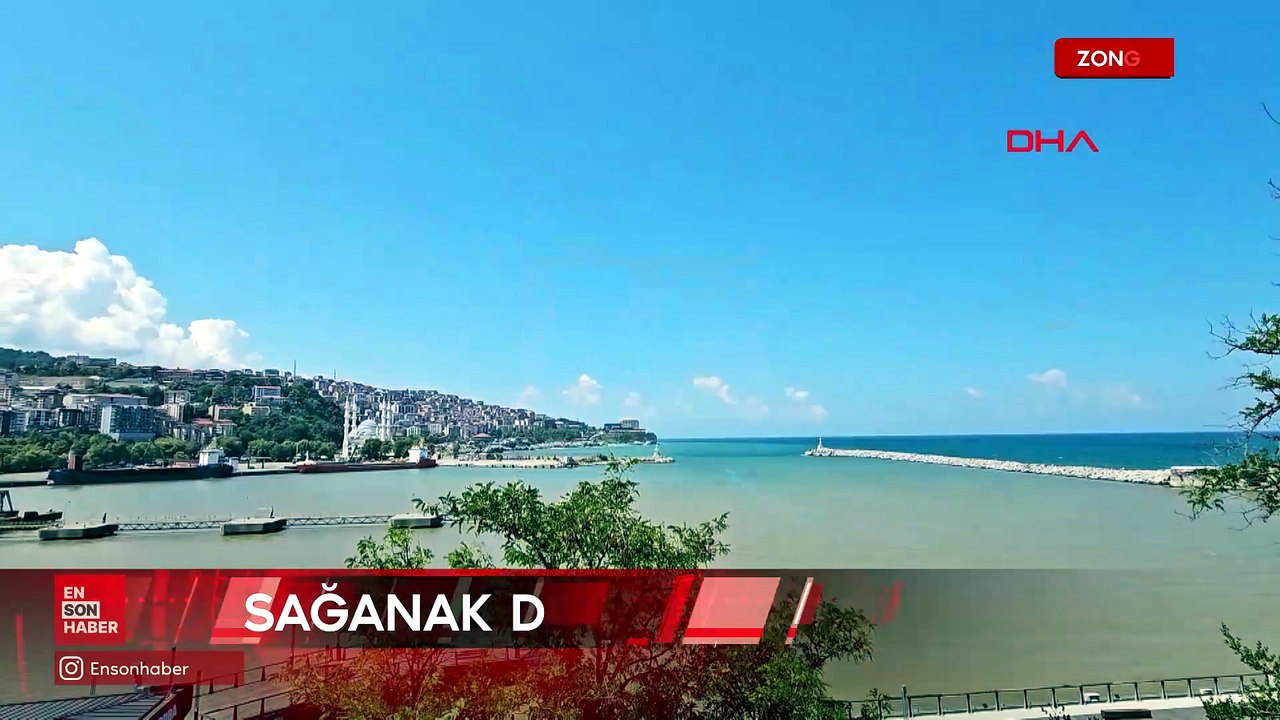 Zonguldak'ta deniz çamur rengine döndü
