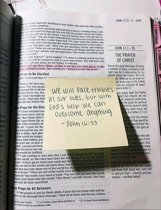 Trust God He never disappoints