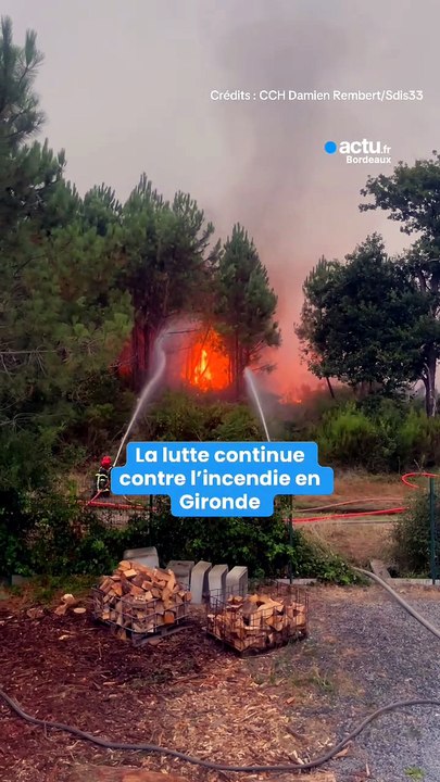 Incendie en Gironde : les images des dégâts à Lège-Cap-Ferret