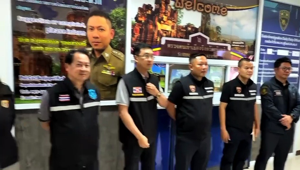 “ศุลกากรช่องจอม” ผนึกกำลัง “ตม.สุรินทร์“ ซักซ้อมยุทธวิธีเร่งบูรณาการป้องปรามทั้ง “คนและของเถื่อน“