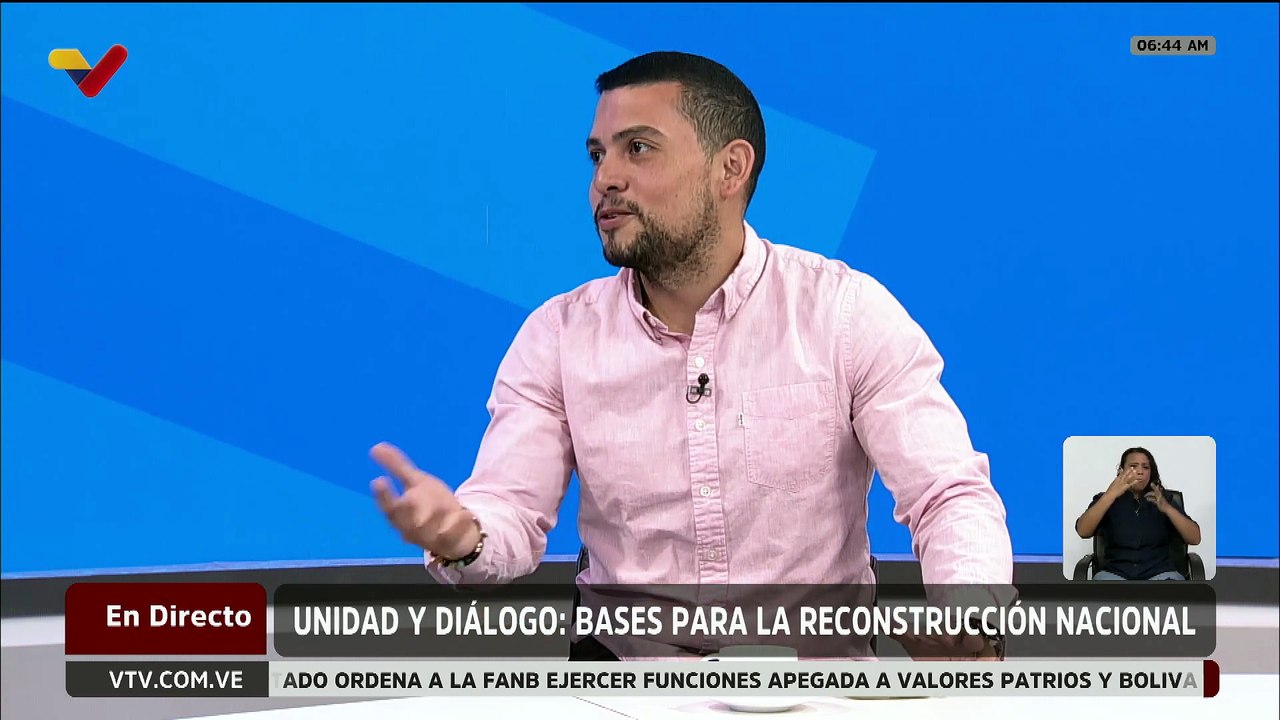 Jhonathan Sánchez: La verdadera reconstrucción es un llamado a la unidad y la acción integral