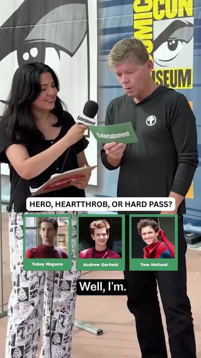 Spider-Man Fans Play Hero, Heartthrob, or Hard Pass at Comic-Con