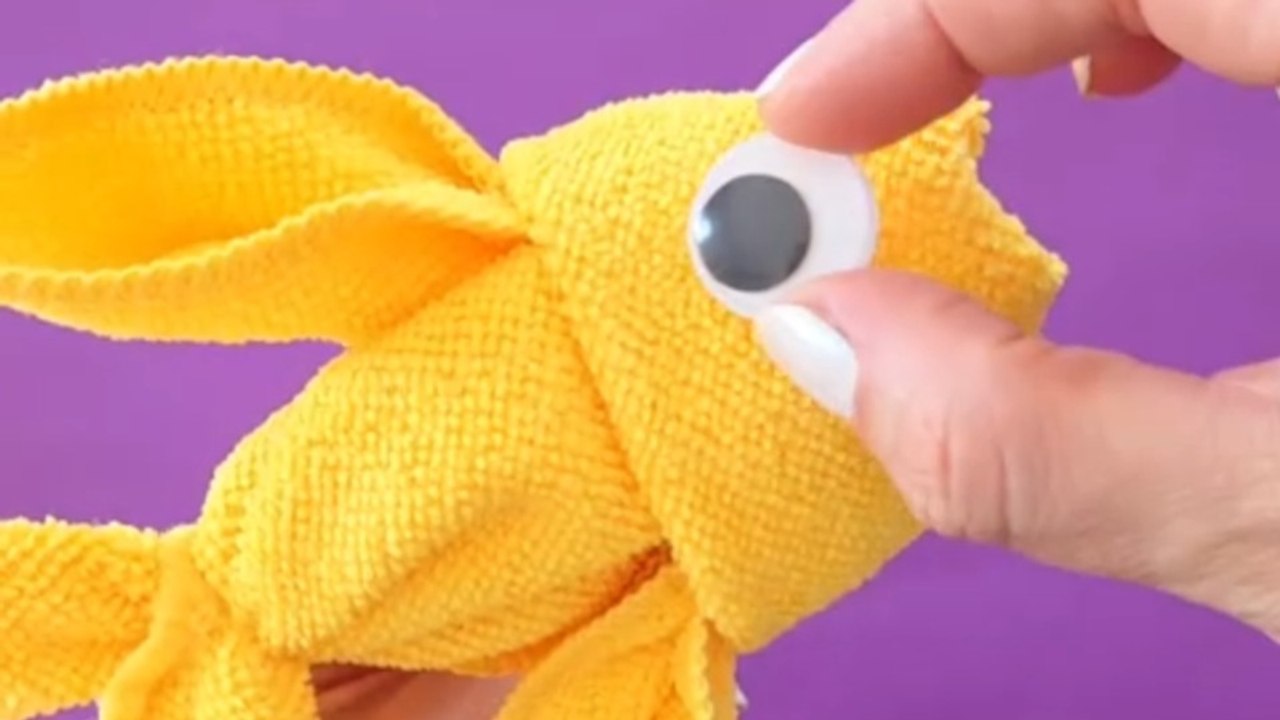 🐟 Cute Towel Fish Making