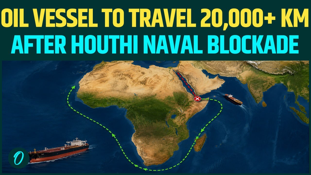MBS’ Tanker FORCED To Travel 20,000+ Km After Stuck Near Bab El Mandeb Due to Houthi Blockade