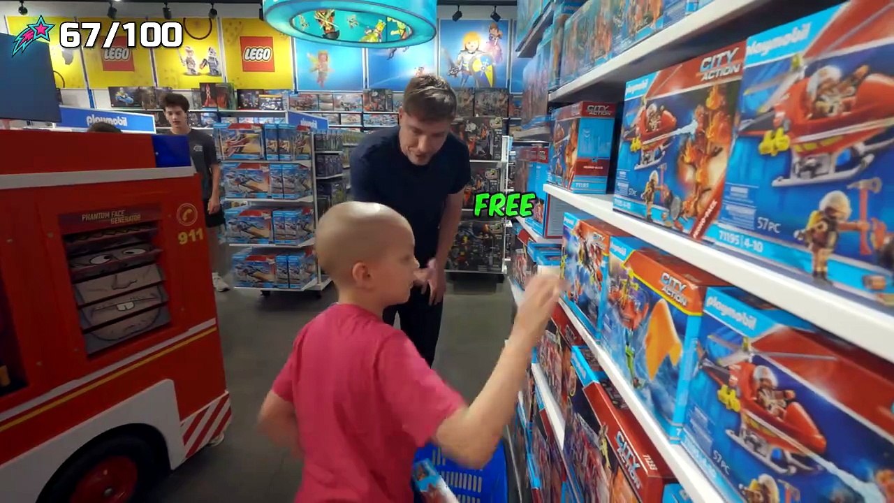 We Helped 100 Kids Fight Cancer mr beast