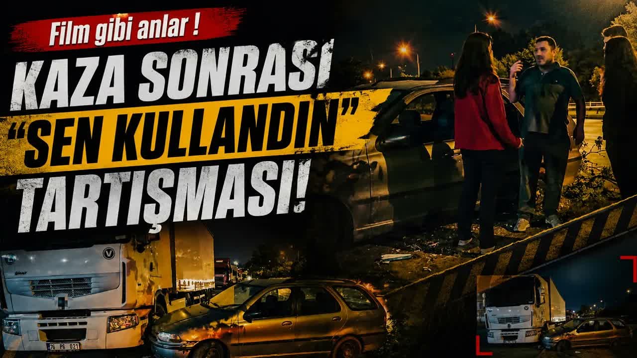 Bursa’da Kaza Sonrası Suç Düellosu: "Ben Sürüyordum He? Vay Be"
