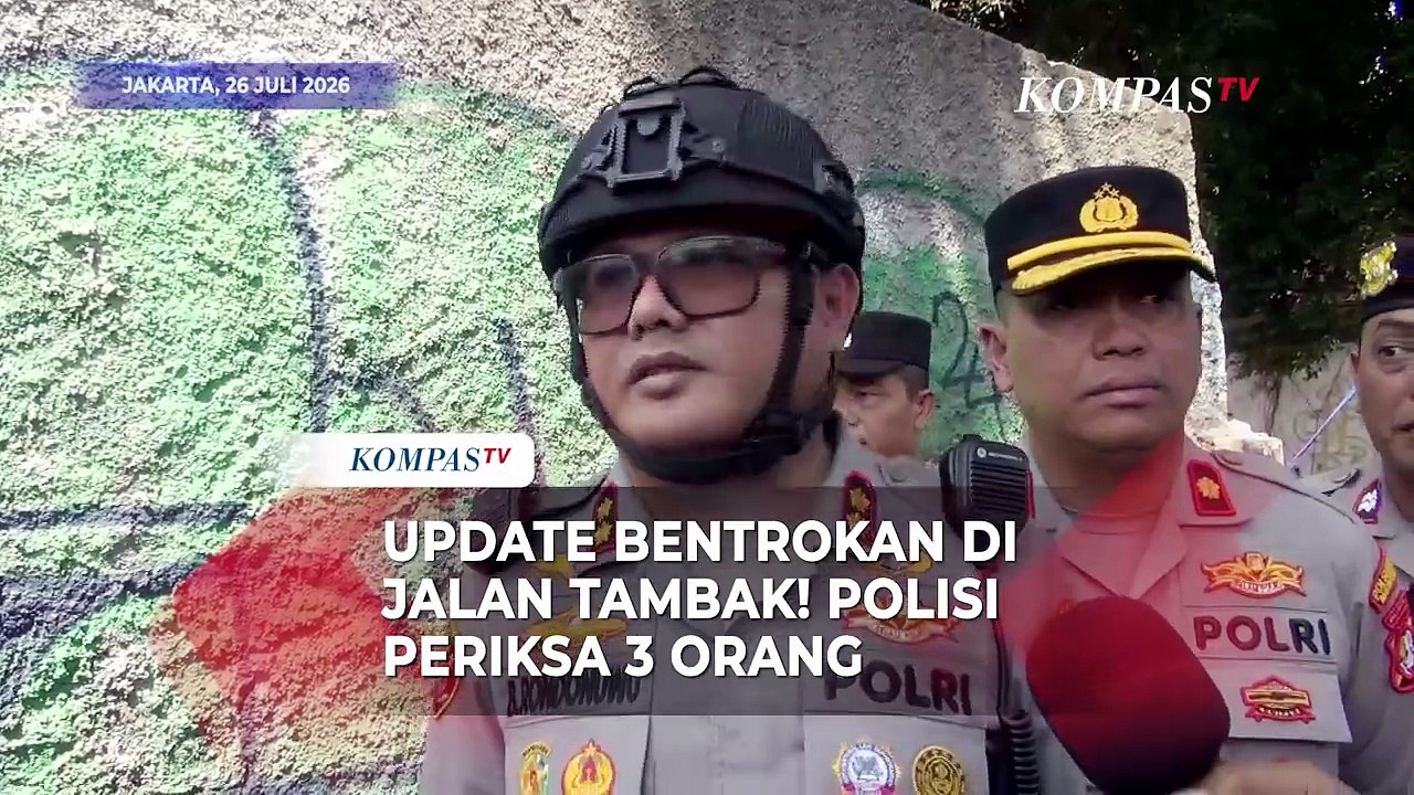 Update Bentrokan di Jalan Tambak Menteng! 2 Orang Terluka dan 3 Diamankan