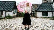 ピンクの傘　Pink Umbrella