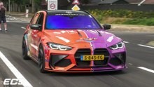 Modified Cars Accelerating LOUD - Gintani Aventador S, 1000HP M140i, Revuelto, 800HP M3, 1000HP RS3