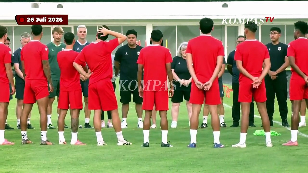 Suasana Latihan Timnas Indonesia Jelang Lawan Kamboja di Piala AFF 2026