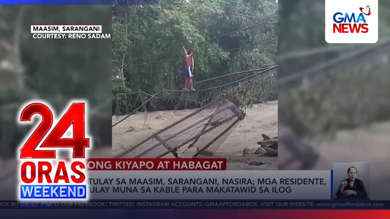 3 patay dahil sa Bagyong Kiyapo at Habagat; libo-libong pamilya, binaha | 24 Oras Weekend