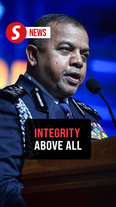 Police force must place integrity and professionalism above all, says outgoing Deputy IGP