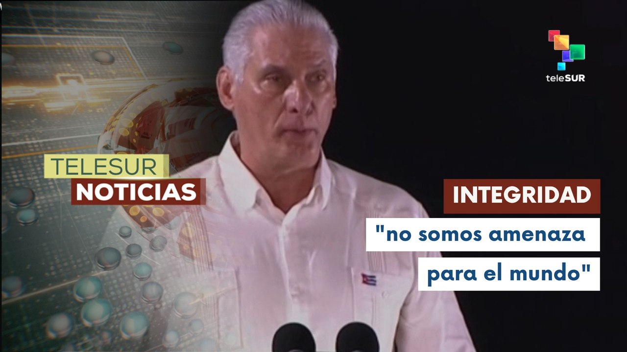 Pdte. Díaz-Canel: Somos un pueblo noble que ofrece ayuda a países hermanos