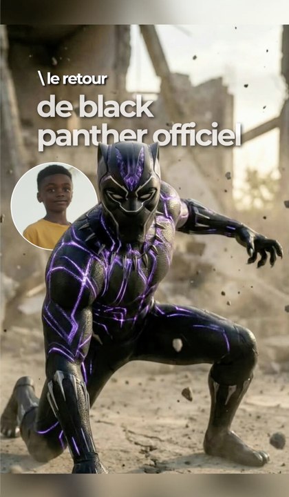 Black Panther est officiellement de retour ! #blackpanther3 #toussaint #tchalla #marvel #onregardequoi