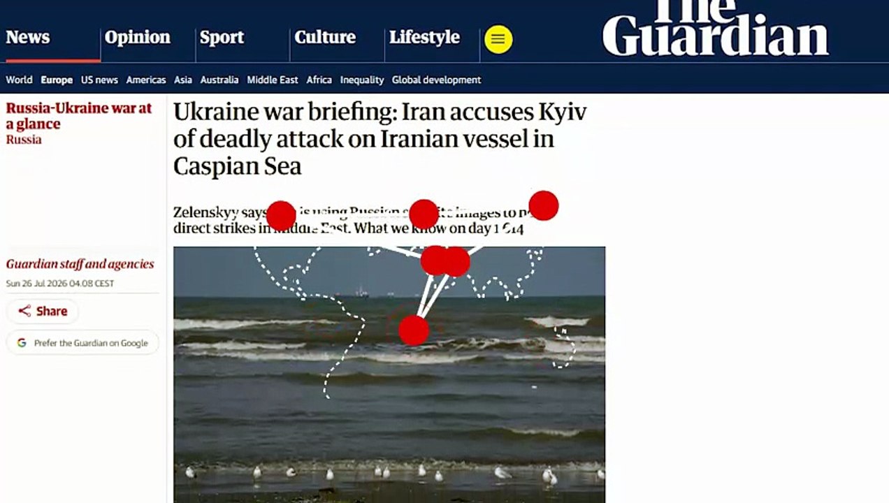 Ukraine joins war against Iran