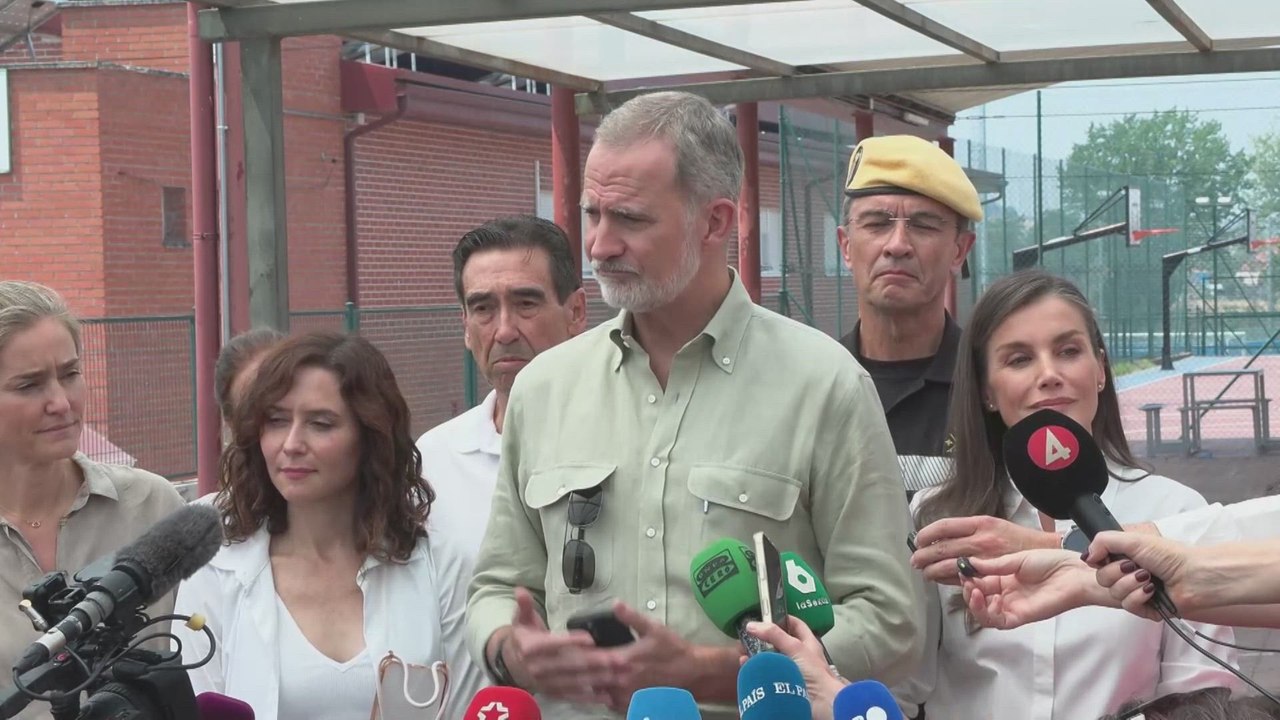 Felipe VI: "Unidos se puede afrontar cualquier riesgo, es el mejor mensaje para todos"