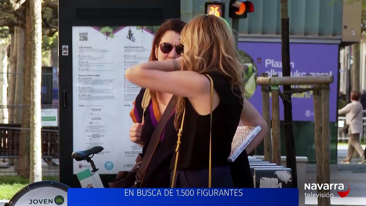 Buscan a 1.500 figurantes en Navarra para grabar 'Iruña 97'