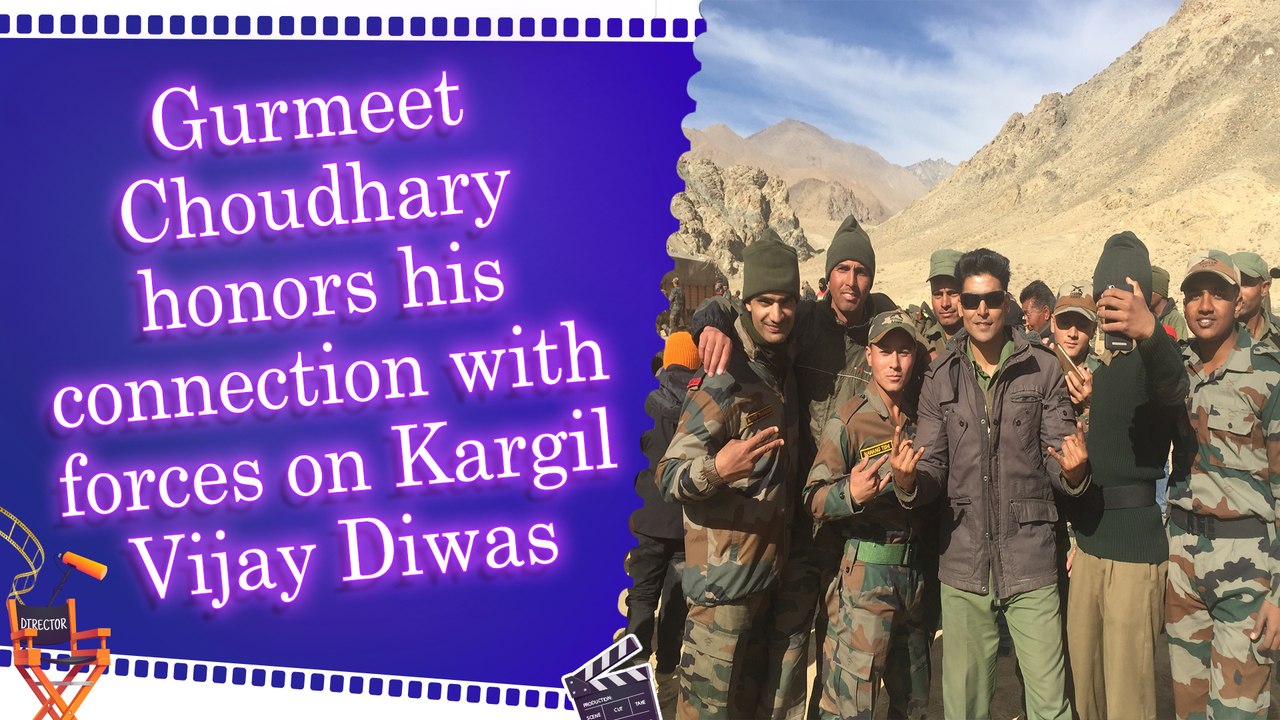 Gurmeet Choudhary’s Kargil Vijay Diwas pictures with army jawans are winning hearts