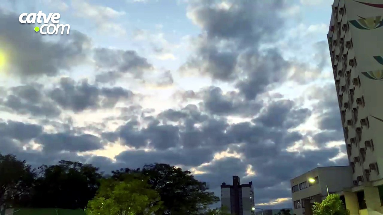 Domingo começa nublado e previsão indica tempo estável em Cascavel