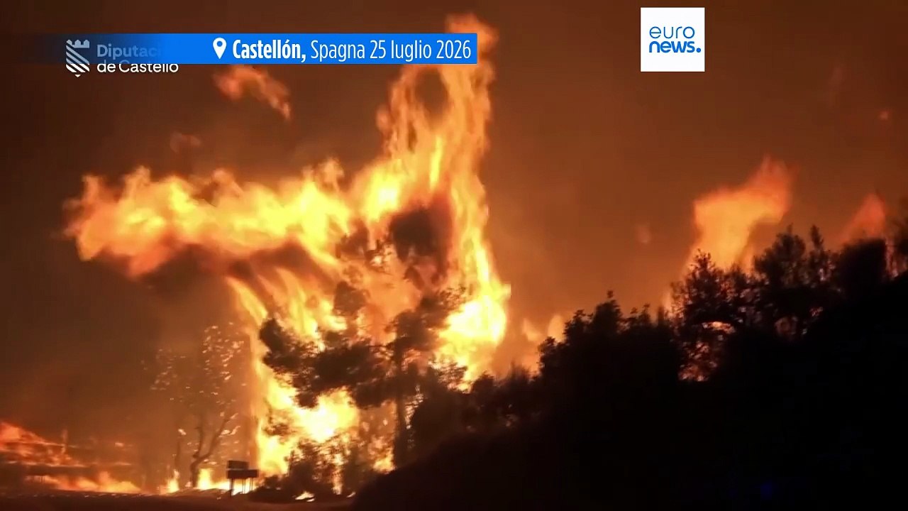 Gravi incendi in Francia e Spagna: evacuate oltre 320mila persone