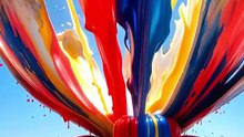 A Flower Painted the Sky | Mind-Blowing Surreal CGI Animation (4K)