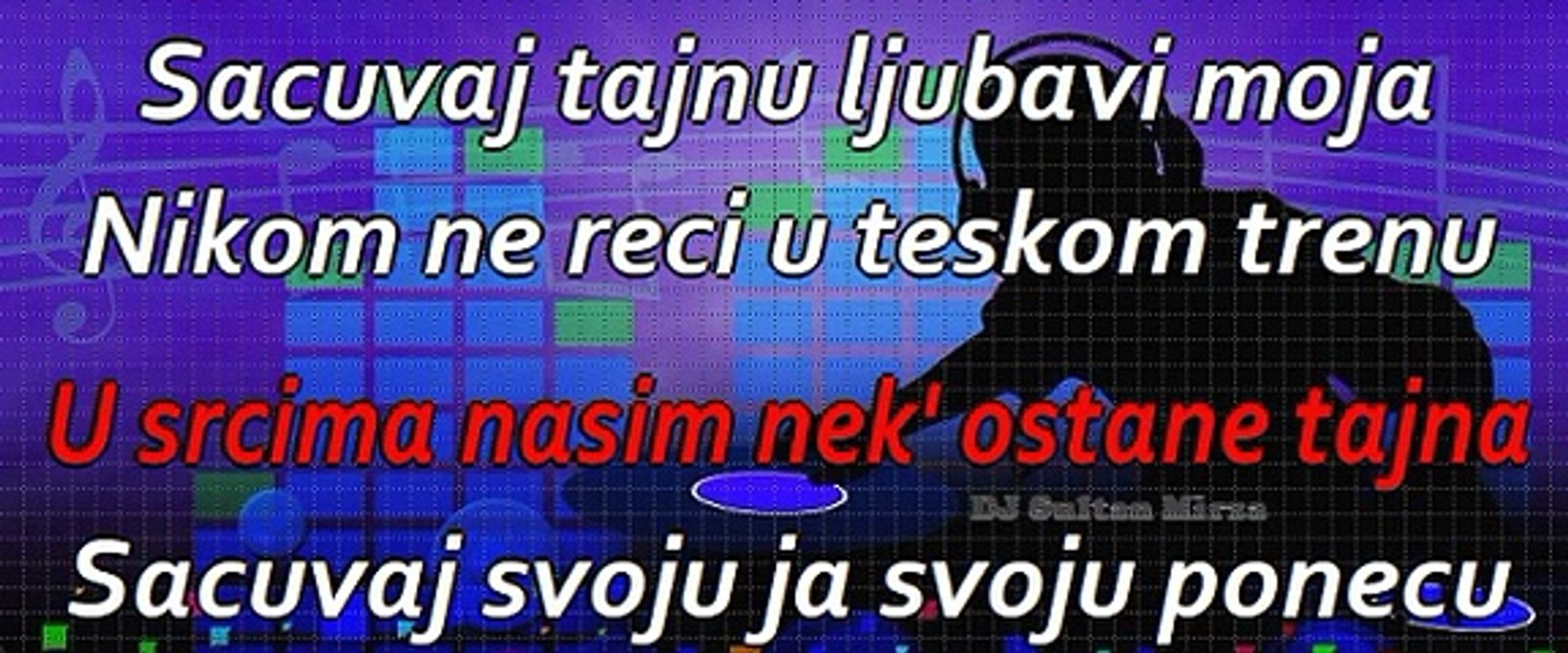 Sačuvaj tajnu - Dušan Kostić (uživo karaoke)