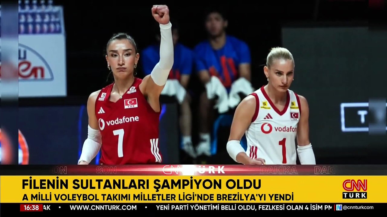 SON DAKİKA... ŞAMPİYON FİLENİN SULTANLARI! Milletler Ligi finalinde tarih yazdılar