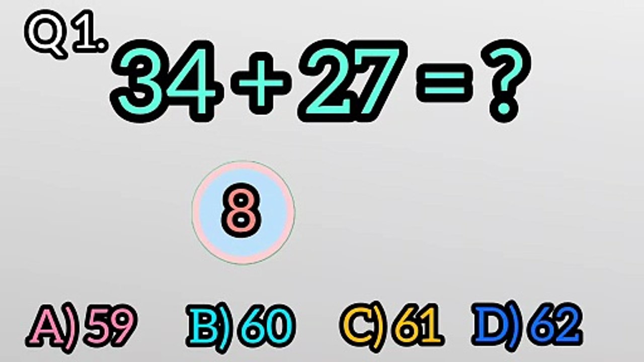 6 Simple Math Questions | Challenge Yourself!