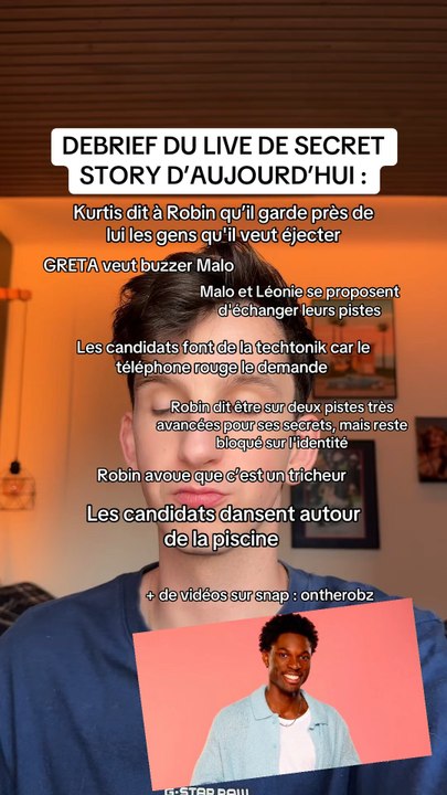 DEBRIEF DU LIVE DE SECRET STORY 👁️