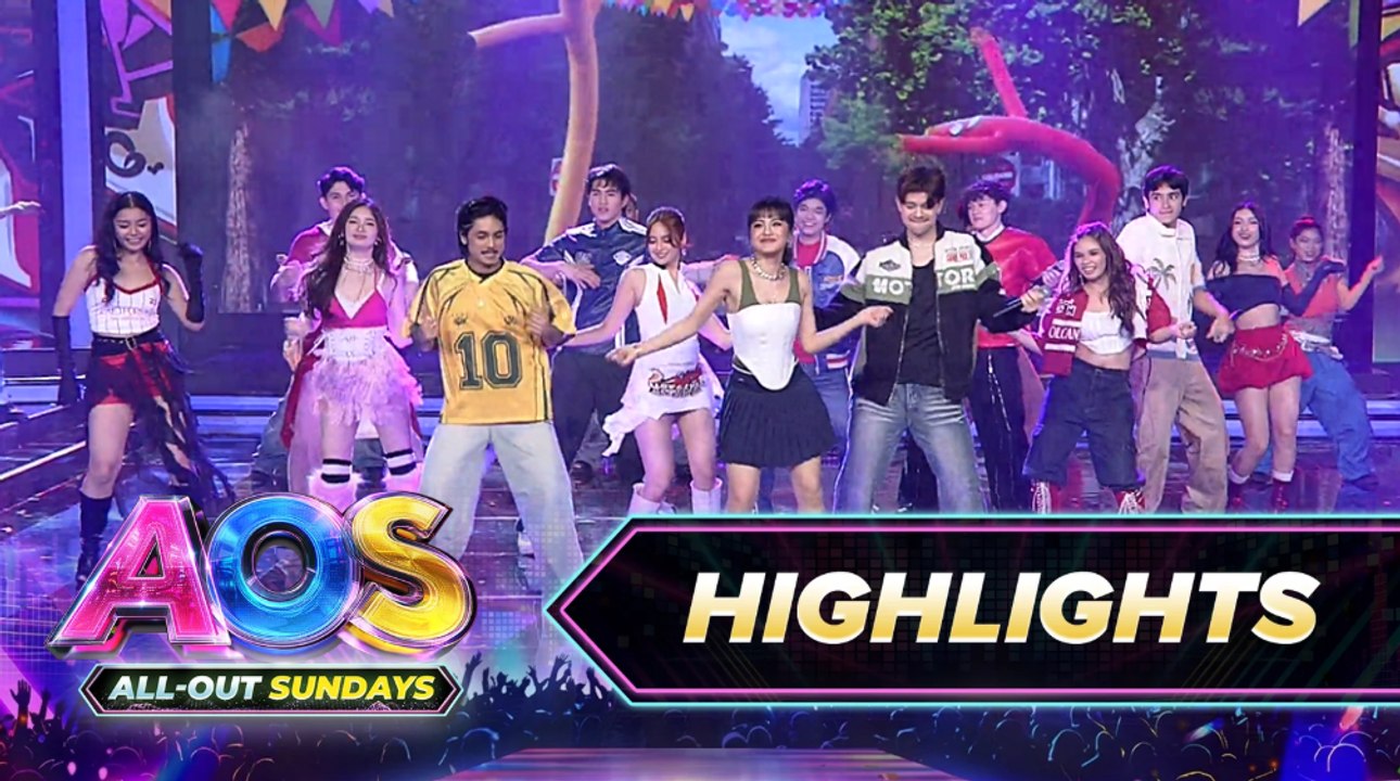 All-Out Sundays:: AyOS Barkada turns up the energy with “Baile”!