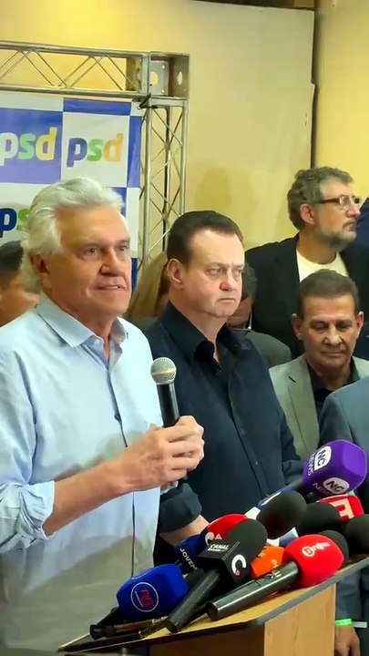 CONVENÇÃO PSD: Caiado revela frustração com o União Brasil por abrir mão de candidatura à presidência