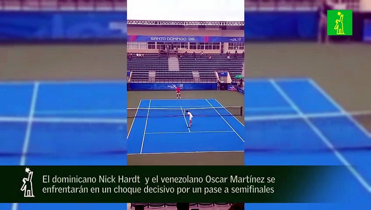 El dominicano Nick Hardt  y el venezolano Oscar Martínez se enfrentarán en un choque decisivo por un pase a semifinales en los JuegosCentro Americanos y del caribe 2026