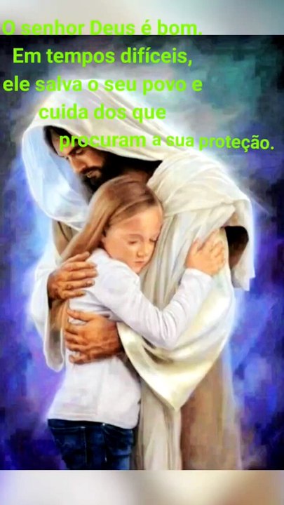 Palavra de Deus de ontem pra hoje, O Senhor é bom. Em tempo difíceis, ele salva o seu povo e cuida dos que procuram a sua proteção.