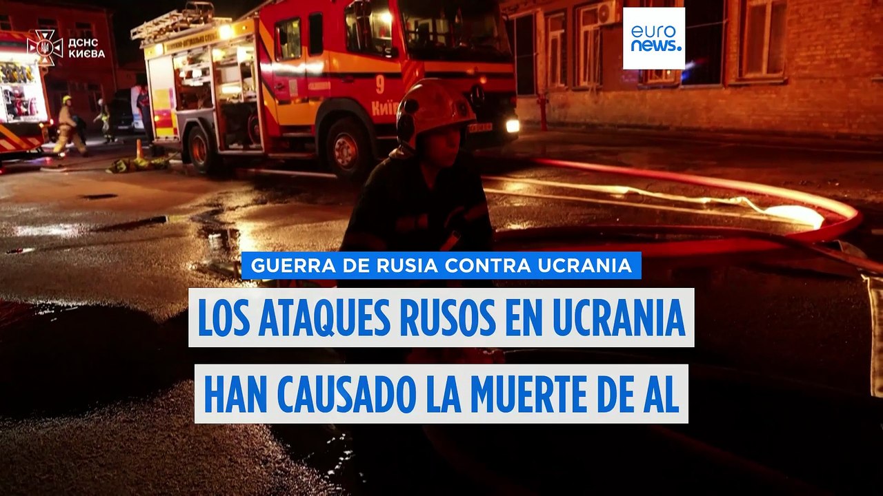 Ataques rusos en toda Ucrania dejan, al menos, 8 muertos en las últimas 24 horas