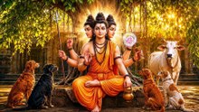 🕉️🙏🌺 दत्ताची आरती | त्रिगुणात्मक त्रैमूर्ती दत्त हा जाणा | श्री दत्तात्रेय आरती | Daily Datt Aarti 🌺🙏🕉️