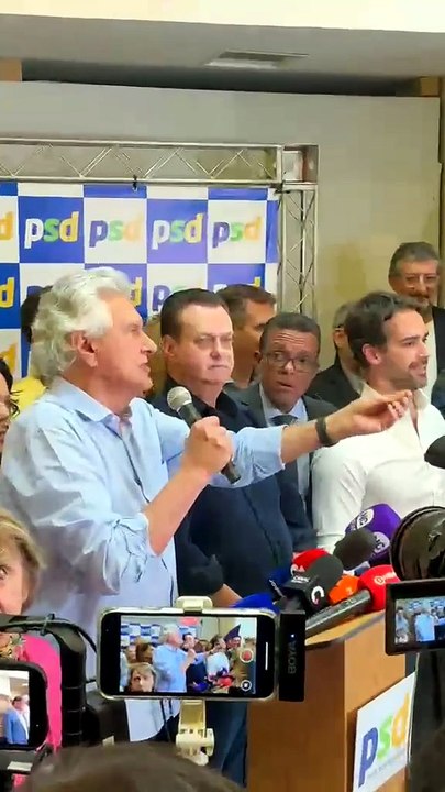 CONVENÇÃO DO PSD:Caiado afirma que Nordeste foi "traído" pelo PT e prevê queda de Lula na região