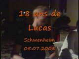 18 ans de lucas