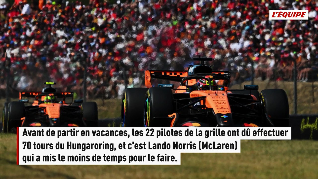 Lando Norris s'impose sur le Grand Prix de Hongrie et décroche sa première victoire de la saison - F1 - GP de Hongrie