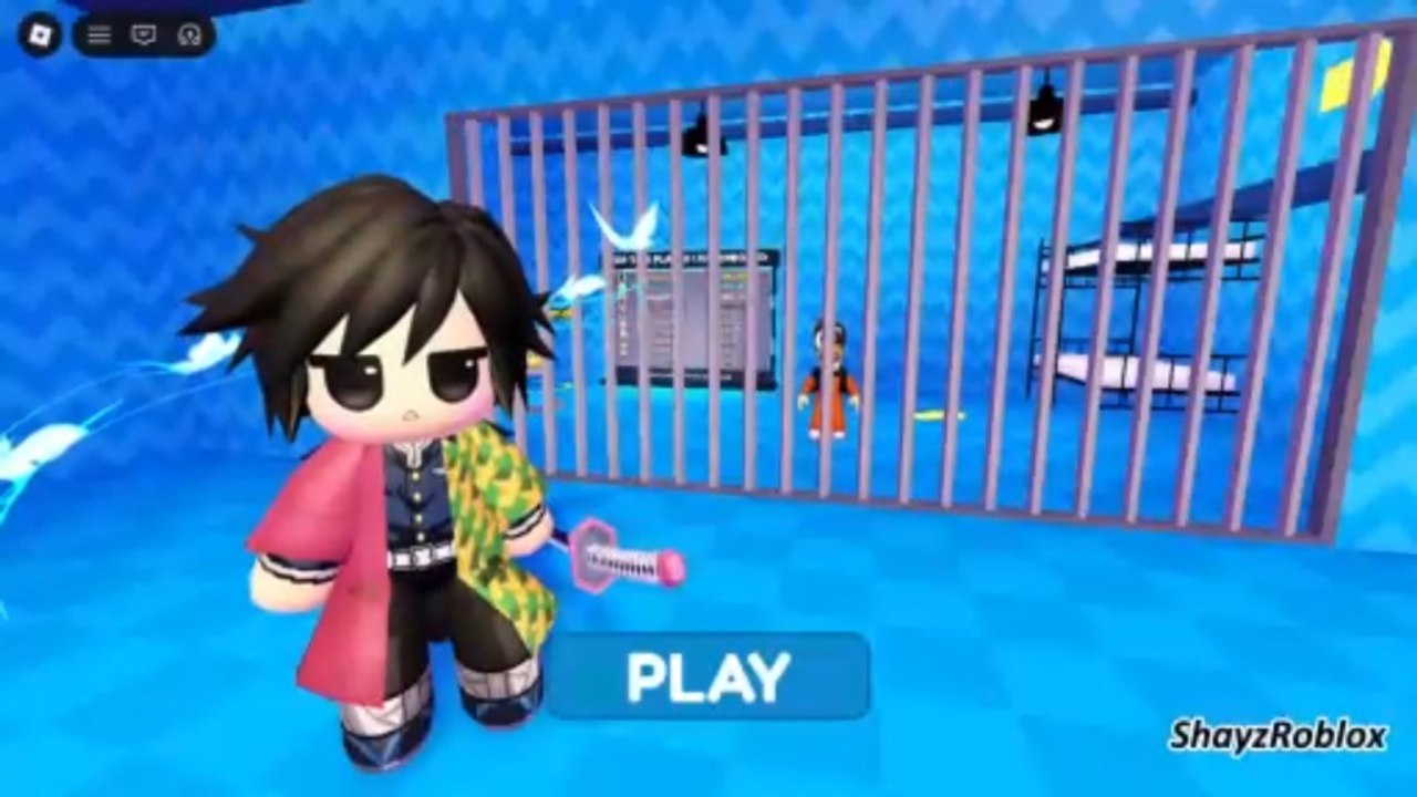 Giyu's Prison Run! Roblox Prison Run Obby Gameplay Walkthrough #roblox