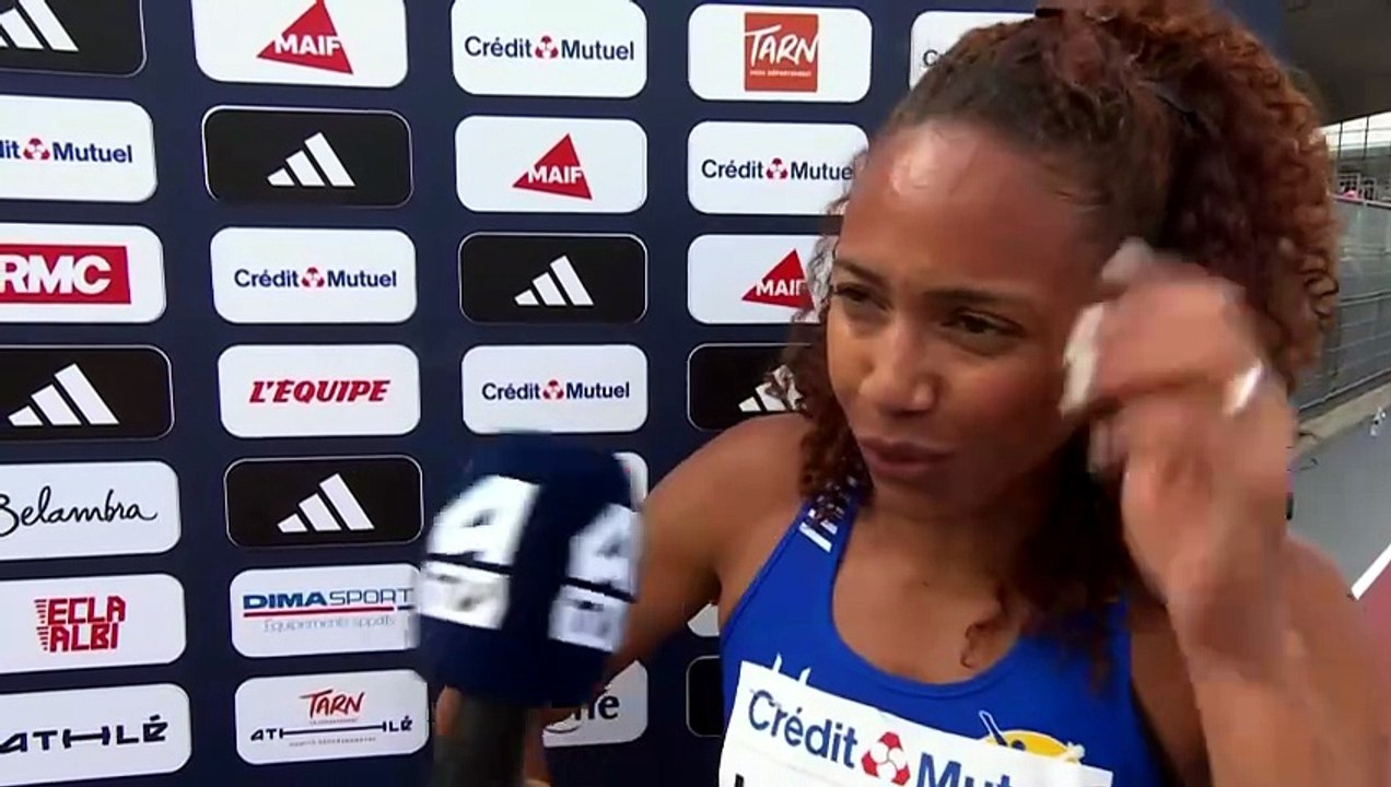 Rénelle Lamotte : « J'ai essayer de me convaincre que j'étais la patronne aujourd'hui » - Athlé - Championnats de France
